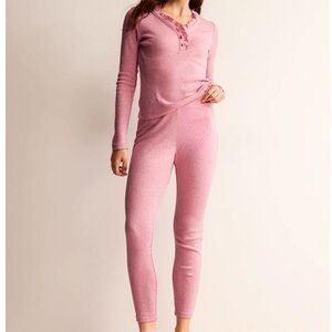 Boden Pink Pajama Set
